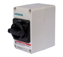 SIEMENS  US2:HNF361R      Safety Switch, Non-Fusible, Single Throw, Heavy Duty, 480/600 Volt AC, 600 Volt DC, 30A, 30 HP at 3 Phase, 3 Pole, 304 Stainless Steel, NEMA 3R, For Outdoor