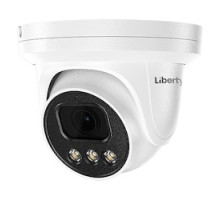 LIBERTY SECURITY  L3A-IP5TFCS               LIBERTY L3 ADV SERIES IP   TURRET, 5MP 2.8MM 100’ WHT  LT POE SD MIC IP66