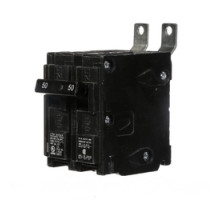 SIEMENS  US2:B250      Molded Case Circuit Breaker, Common Trip, Thermal Magnetic, Panelboard Mount, 2 Pole, 120/240 Volt AC, 50A, 10 kA Interrupting Rating