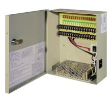 NORTHERN VIDEO  DC18C10AUL               12 Volt DC, 18 Channel, 10 AMP, UL Listed Power Supply - PTC Fused