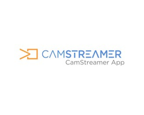 CAMSTREAMER S.R.O.  500-001      CAMSTREAMER APP: APP For Live Streaming, runs onboard an Axis IP Camera