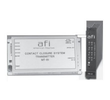 AMERICAN FIBERTEK  MT-81      Contact Closure Transmitter, 8-Channel, ST Connector, 1310 Nanometer, 40 Volt AC/DC, 0.5 Ampere, 3 Watt, 8-1/8