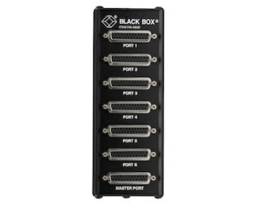 BLACK BOX NETWORK SERVICES  TL074A-R4      RS232 Passive Splitter - DB25, 6-Port