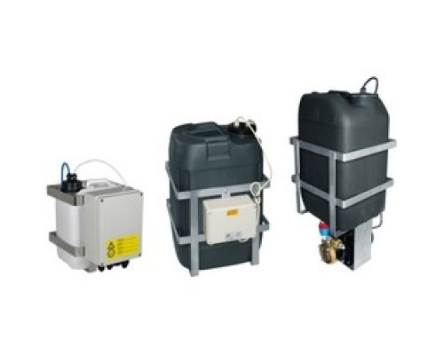 PELCO  WAS3V23L30M00      Camera Washer Kit, 120 Volt AC, 23-Liter Polyethylene Water Tank, Pump with 98’ Delivery Head, Stainless Steel Cage, 13.7