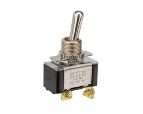NSI INDUSTRIES  78210TS      Toggle Switch Bat, SPST, On-Off