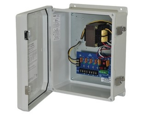 ALTRONIX  WAYPOINT17A4U      CCTV Power Supply, Outdoor, 4 Fused Outputs, 24/28VAC @ 7.25A, 115/220VAC, WP3 Enclosure