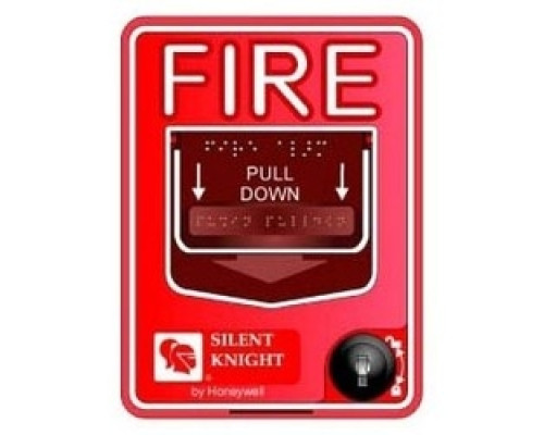 SILENT KNIGHT - HONEYWELL FIRE  PS-SA               Fire Alarm Control Panel Pull Station, 30 Volt AC/DC, 0.25 Milliampere, 32 to 120 Deg F, 4