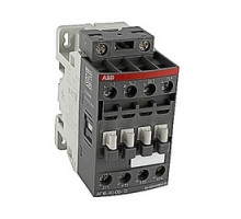 ABB  AF16-40-00-13      4 pole, 30 amp, non-reversing across the line contactor with 100-250V AC/DC coil and no auxiliary contacts