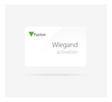 PAXTON ACCESS  125-201-US      Wiegand Activation Card, NET2, 125 Kilohertz, With Genuine HID Technology
