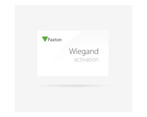 PAXTON ACCESS  125-201-US      Wiegand Activation Card, NET2, 125 Kilohertz, With Genuine HID Technology