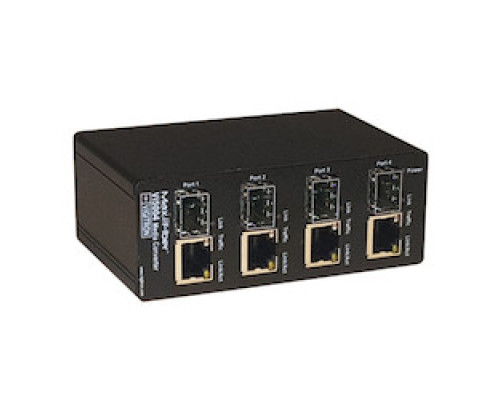 VIGITRON INC  VI5004      4-port Fiber To Ethernet Media Convertor