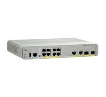 CISCO WS-C2960CX-8PCL   Compact Ethernet Switch, 8 10/100/1000 Gigabit Ethernet Port, 8 PoE+ Port, 2 1G SFP And 2 1G Copper Uplink, LAN Base Software, 17.9 Mpps, 100 To 240 Volt AC, 124 Watt