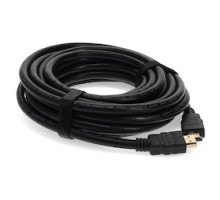 PROLABS HDMIHSMM25-C   25ft HDMI 1.4 Male to HDMI 1.4 Male Black Cable Which Supports Ethernet Channel For Resolution Up to 4096x2160 DCI 4K