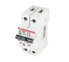 ABB  S202UDC-K5      DC Mini Breaker, 2 Pole, K Trip, 5A