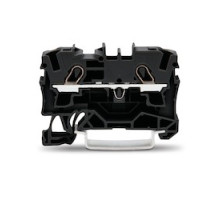 WAGO CORPORATION  2004-1205      2 COND THRU TERMINAL BLOCKS 20-10 AWG SUITABLE FOR EX II BLACK