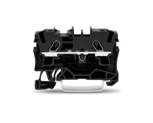 WAGO CORPORATION  2004-1205      2 COND THRU TERMINAL BLOCKS 20-10 AWG SUITABLE FOR EX II BLACK