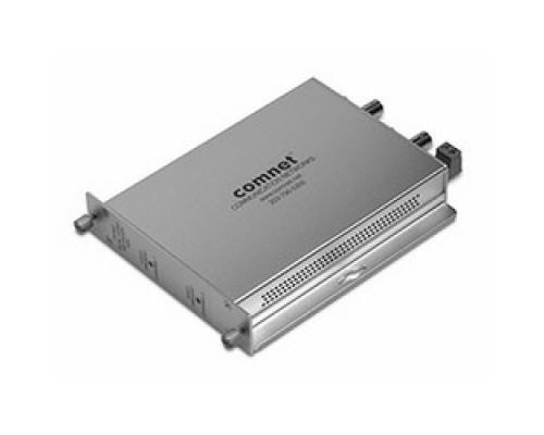 COMNET COMMUNICATION NETWORKS  FVR22      Dual Video Receiver with Automatic Gain Control, MM, 2 Fiber