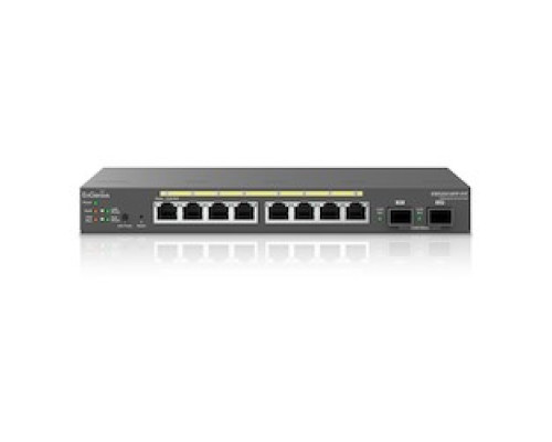 ENGENIUS TECHNOLOGIES  EWS2910FP-FIT      EnGenius Fit L2 Plus Managed EWS2910FP-FIT 8-port Gigabit PoE+ Switch With 110W Budget, 2 SFP Uplink Ports