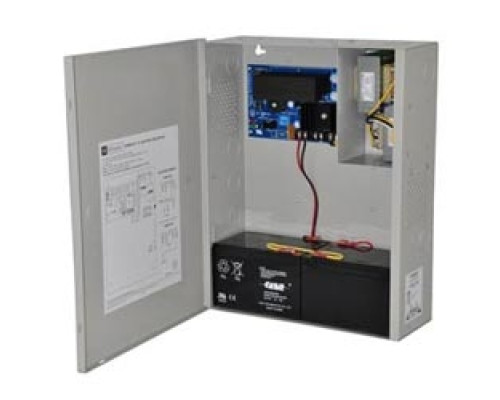 ALTRONIX  AL600ULXD      Power Supply Charger, Single Class 2 Output, 12/24VDC @ 6A, 115/220VAC, BC400 Enclosure