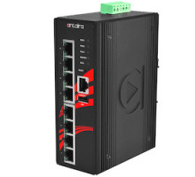 ANTAIRA TECHNOLOGIES LLC  LMP-0800G-T      8-Port Industrial PoE+ Managed Ethernet Switch, w/8 10/100/1000Tx Gigabit Ports, EoT -40-75C.