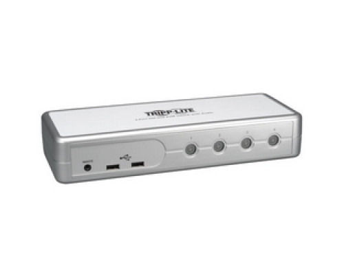 TRIPP LITE  B004-DUA4-K-R  B004-DUA4-K-R      4-Port DVI/USB KVM Switch w/Audio and Cables