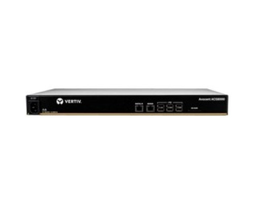 VERTIV ACS8032SAC-400   Vertiv Avocent ACS 8000 32-Port Serial Console Server, Single Internal AC Power Supply - 1 GB - DDR3 SDRAM - Twisted Pair, Optical Fiber - 2xNetwork RJ-45 - 8xUSB - 32xSerial Port - 10/100/1000Base-T, 1000Base-X - Giga