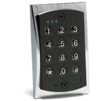 LINEAR CORPORATION  0-294021  2000E      Door Access Control Keypad, Indoor/Outdoor, Programmable, Flush Mount, 12 to 24 Volt AC, 10 to 30 Volt DC, 2.75