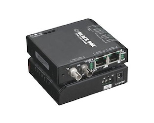 BLACK BOX NETWORK SERVICES LBH100A-H-SC-24   FAST ETHERNET 100-MBPS HARDENED TEMPERATURE SWITCH - 2 10/100-MBPS