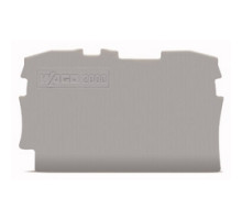 WAGO CORPORATION  2000-1291      End And Intermediate Plate; 0.7 mm Thick
