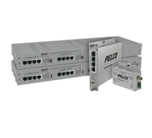 PELCO  EC-1501U-M      EthernetConnect Local or Remote Single Port Extender Cat5 with Pass Through PoE to 15 Watts Mini Case 12V DC/24 V AC