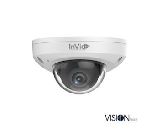 INVID TECH  VIS-P4LIRA28NH      4MP NDAA Low Profile Dome 2.8mm With IR Built In Mic