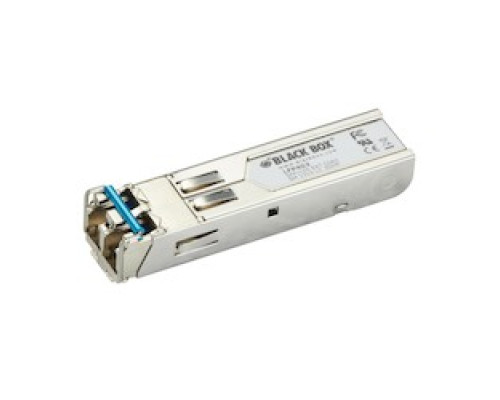 BLACK BOX NETWORK SERVICES LFP403   Fast 155-Mbps Extreme Temperature SFP with Extended Diagnostics - 1 155-Mbps Single-mode Fiber, 1310nm, 30km, LC