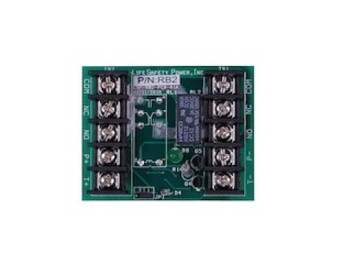 LIFESAFETY POWER  RB8-BOXED      LSP RB8 8A DPDT Relay Module