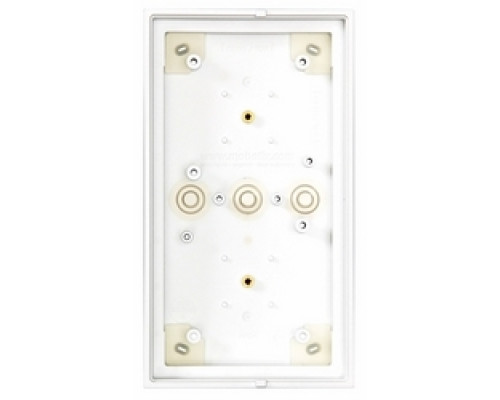 MOBOTIX  MX-OPT-BOX-2-EXT-ON-BL      Double On-wall-housing Frame, Black