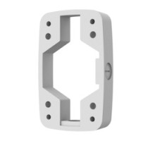 HANWHA VISION SBP-300BW1        Top Mount Bracket, Aluminum, White, Weight 700g 1.54 lb. , Compatible With TNO-7180RLP