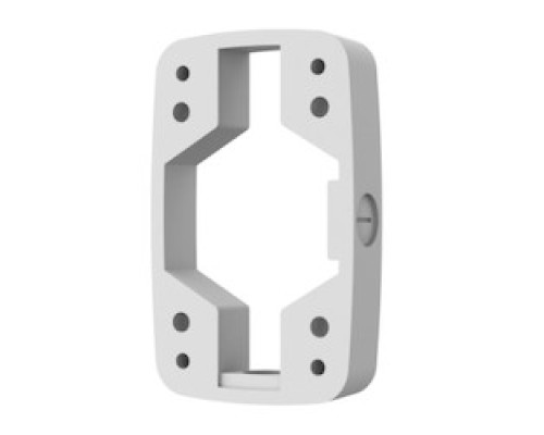 HANWHA VISION SBP-300BW1        Top Mount Bracket, Aluminum, White, Weight 700g 1.54 lb. , Compatible With TNO-7180RLP