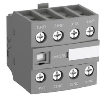 ABB  CA4-13M      AUXILIARY CONTACT TOP/FRONT MOUNT 1NO/3NC FITS AF09-AF38 FRAME