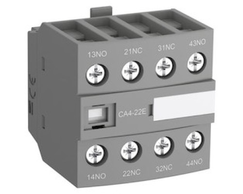 ABB  CA4-13M      AUXILIARY CONTACT TOP/FRONT MOUNT 1NO/3NC FITS AF09-AF38 FRAME