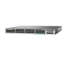 CISCO  WS-C3850-48U-L      Ethernet Switch, Managed, LAN Base, Stackable, 1 RU Rack Mount, 1100 Watt, 48-port, 10/100/1000BaseT, 8 GB, 4 GB DRAM, 40 Gbps