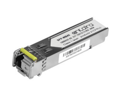 ANTAIRA TECHNOLOGIES LLC  SFP-WB40      1.25G Gigabit SFP Transceiver WDM-B, SM/LC/40KM/21.0dB/TX:1550nm RX:1310nm, 0C-70C