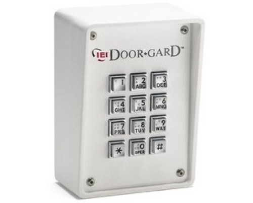 LINEAR CORPORATION  0-211466  212R      Electrical Box Keypad, Heavy Duty, Alphanumeric Key, Surface Mount, 120 User, 12 to 24 Volt AC/DC, 108 Milliampere, 3.75