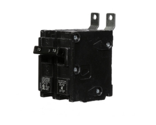 SIEMENS  US2:B215      Molded Case Circuit Breaker, Thermal Magnetic, Bolt-On, 2 Pole, 120/240 Volt AC, 60 Hertz, 15A, 10 kA Interrupting Rating