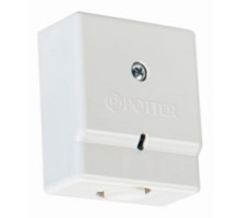 POTTER ELECTRIC  2020130  HUB-M              Hold-Up Switch, 1-Button, Momentary, DPDT, 3 Ampere at 28 Volt AC/DC, 0.05 Ampere at 125 Volt DC, 32 to 140 Deg F, 2-5/16