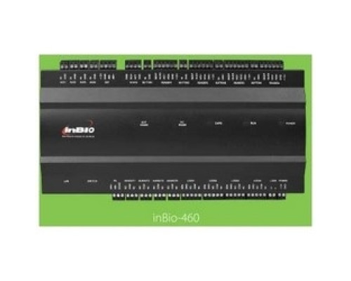 ZKTECO  US-INBIO-460      Access Control Panel, Biometric, 4-Door, 2-Way, 12-Input, 8-Output, 12 Volt DC, 3 Ampere, Wall Mount, 9