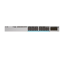 CISCO  C9300-48P-E      Stackable Enterprise Switch, Network Essential, 115/230 Volt AC, 715 Watt, 48-port, PoE+, IPv4/IPv6, 256 Gbps, 17.5
