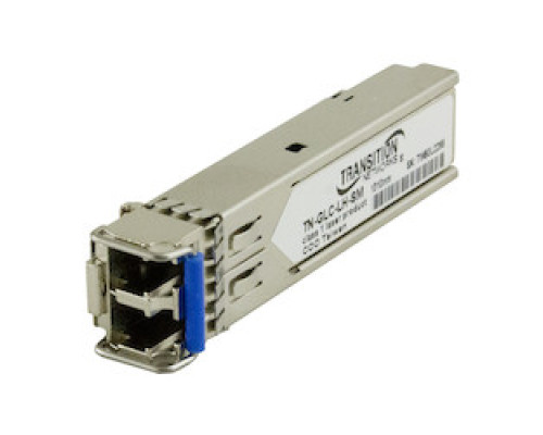 LANTRONIX TN-GLC-LH-SM   Duplex Gigabit Ethernet SFP, 1000Base-LX 1310nm single-mode LC [10 km/6.2 mi.]