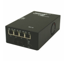 LANTRONIX S6110-1040-EU   S6110 Series ION 4xT1/E1/J1 Copper to Fiber Network Interface Device Without Ethernet, Port One: 1 SFP Slot Empty , Port Two: 4 RJ48 [1.5 km/0.9 mi], EU