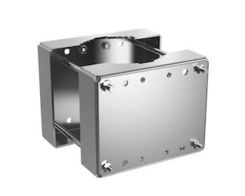AXIS COMMUNICATIONS  02343-001  TQ1301-E POLE MOUNT 50-150 MM      Pole Mount In Electro-polished 316L Stainless Steel For Use Together With Axis TQ1001-E Wall Mount