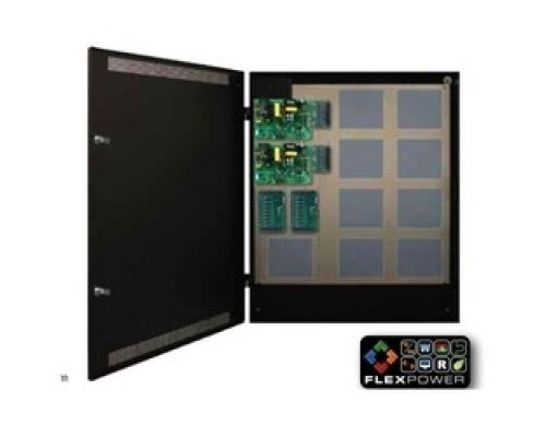 LIFESAFETY POWER  FPO150/250-2C82D8E8V      Integrated Vertx Power System, 12 Ampere 12 Volt DC/6 Ampere 24 Volt DC, 150/250 Watt, 16-Door, 16-Lock, 16 Auxiliary, 30