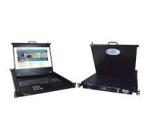 NETWORK TECHNOLOGIES/IN OH  RACKMUX-4K17-N      Rackmount 4K HDMI/DisplayPort USB KVM Drawer